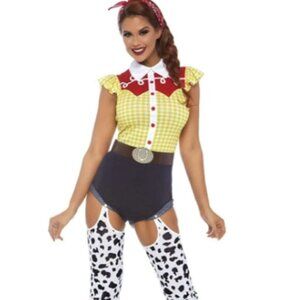 Giddy Up Cowgirl Halloween costume Leg avenue